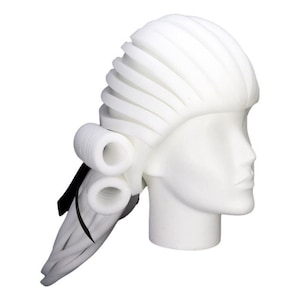 Foam Small Aristocrat Wig - Cosplay Wig - Luxury Wigs - George Washington Wig - Medieval Dress Wig - Renaissance Costume Wig - Medieval Art