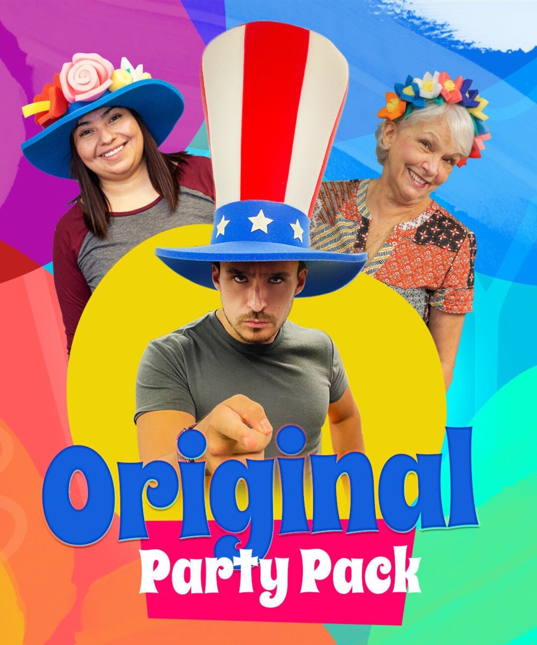 Foam Party Hats The Original Party Hats Pack 2 Special Hats 18 Hats foam-party-hats-the-original-party-hats-pack-2-special-hats-18-hats