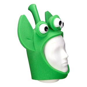 Foam Party Hats Alienhead Hat - Alien Costume Hat - Space Party Hat - Area 51 Hat - Star Alien Hat - Halloween Party Hat - Photobooth Props