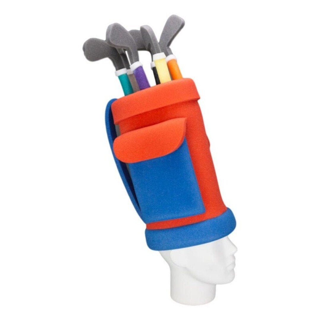 Foam Party Hats Golf Bag Hat Golf Party Hat Personalized Golf Gift