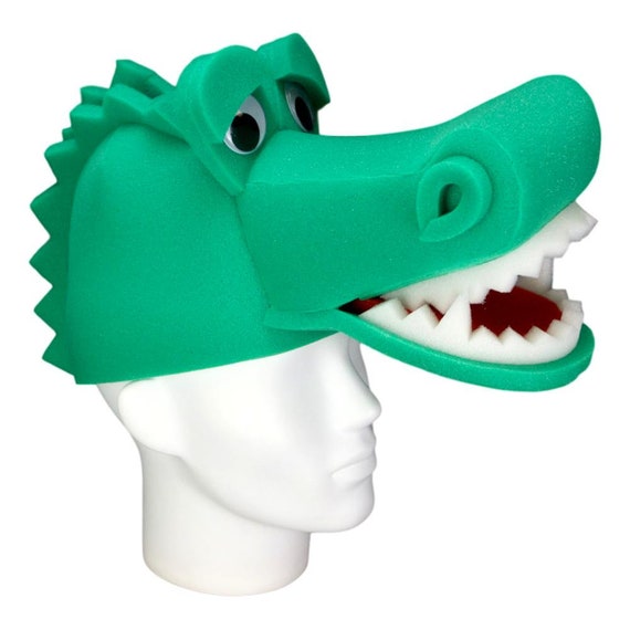 Foam Party Hats Crocodile Hat Alligator Figure Hat Safari Etsy