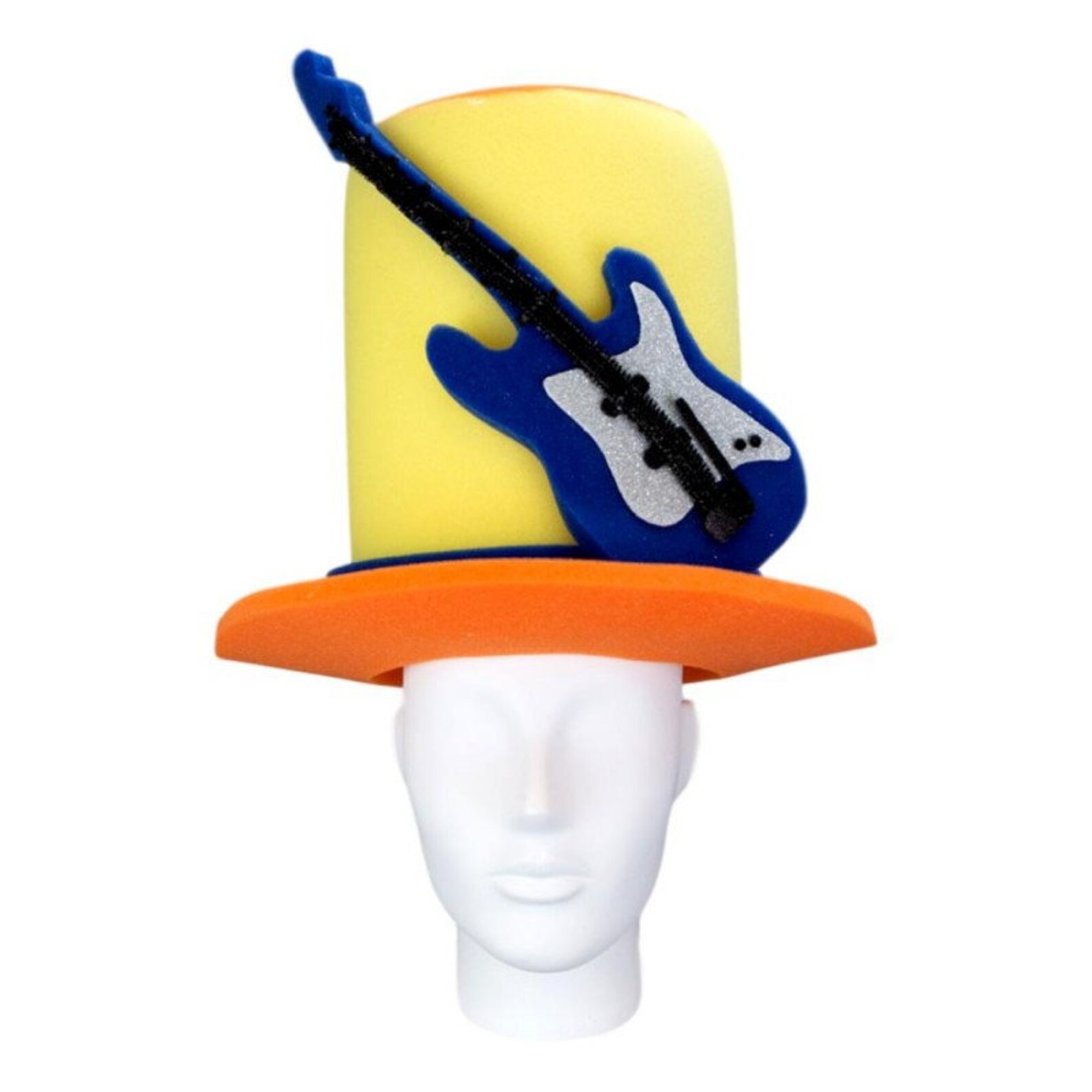 Foam Party Hats Guitar Top Hat Guitar Party Hat Music Etsy