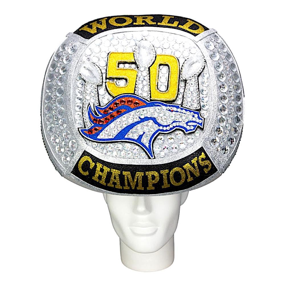 Super bowl ring foam hat hotsell