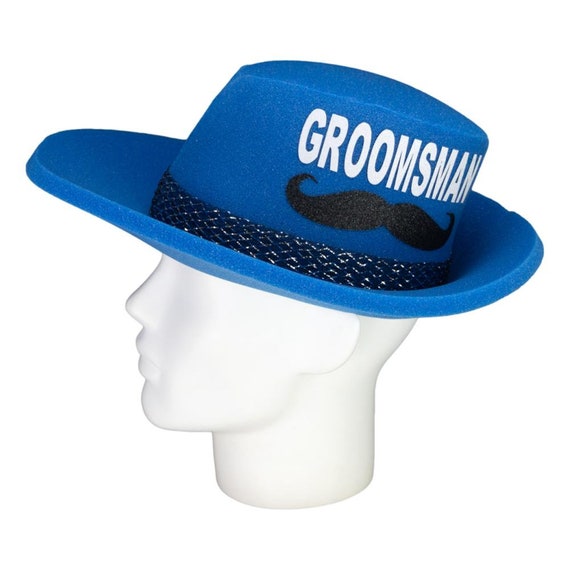 Foam Party Hats Groomsman Hat Bachelor 