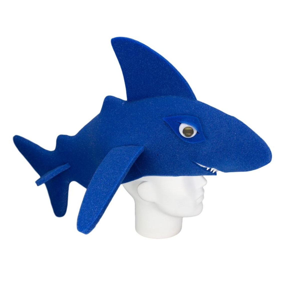 Foam Party Hats Big Shark Hat Handmade Shark Hat Custom Etsy