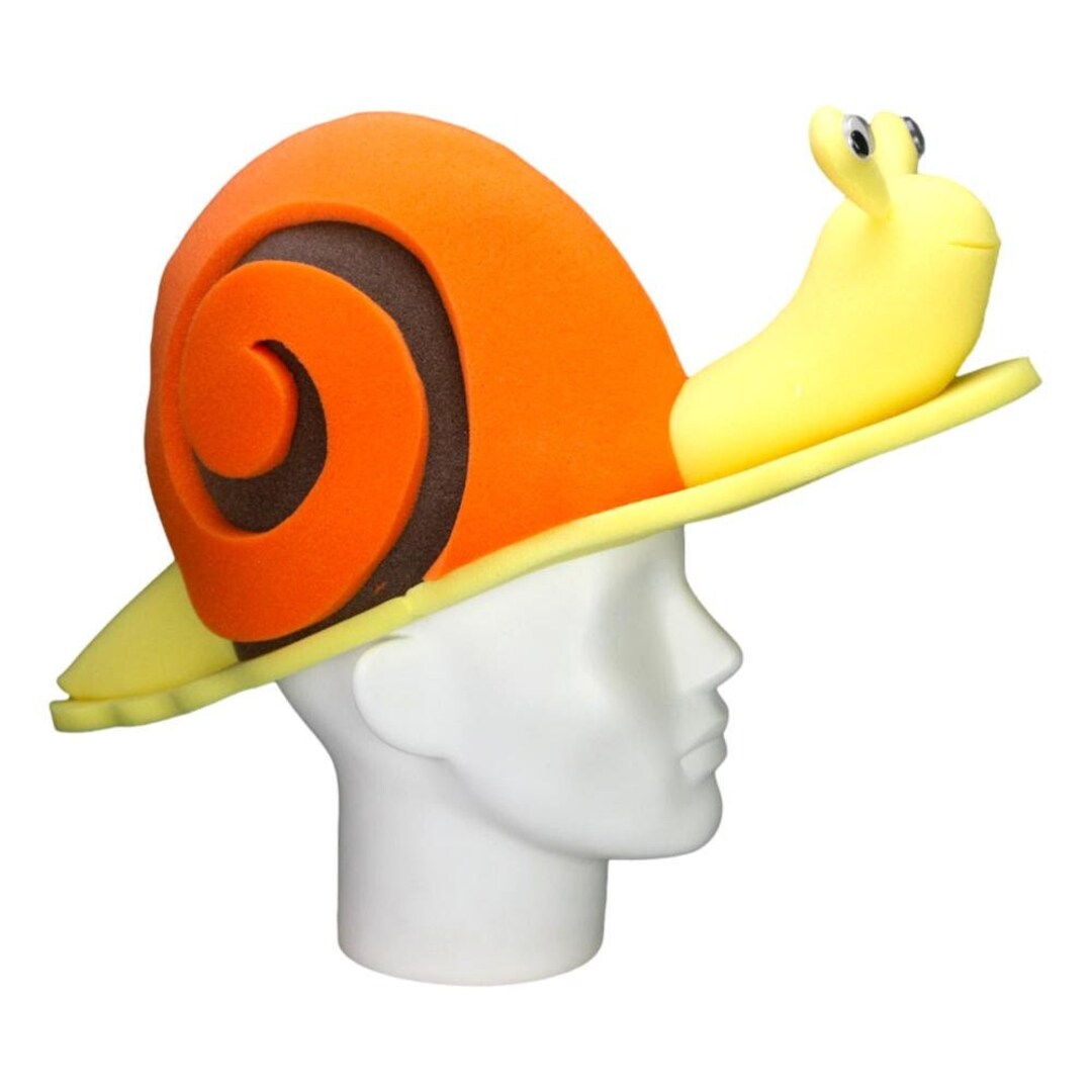 Foam Party Hats Snail Hat Gary the Snail Hat Snail Etsy