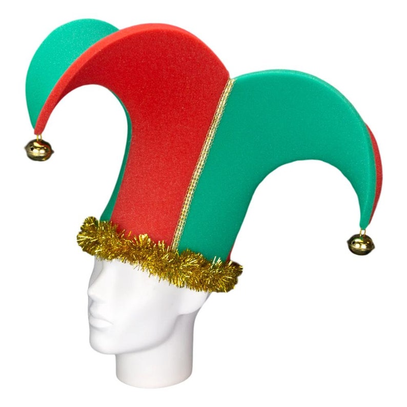 Foam Party Hats Christmas Jester Hat Jester Costume Hat Etsy UK