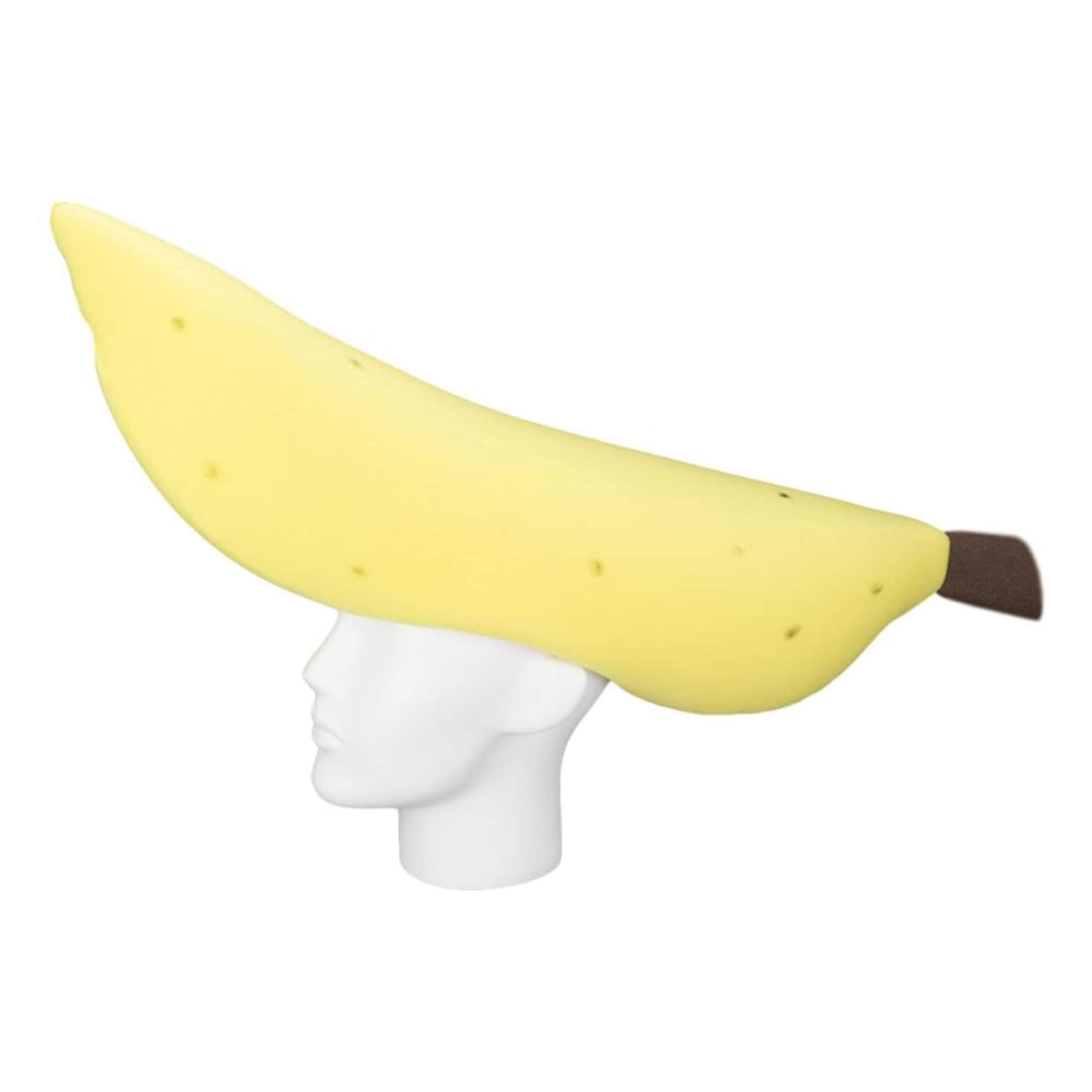 Foam Party Hats Banana Hat Tropical Fruit Hat Banana Party Etsy