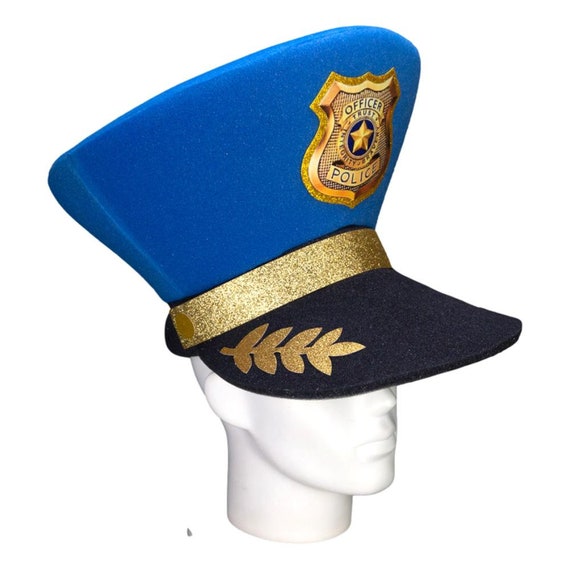 de fiesta de espuma Sombrero policía gigante - Etsy España