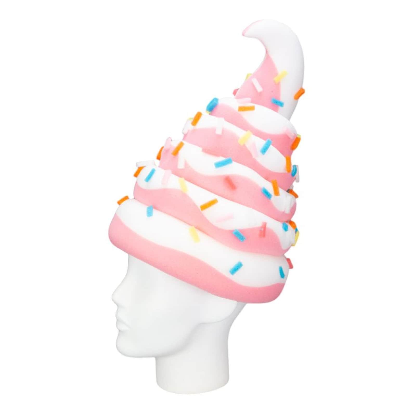 Foam Party Hats Swirl Ice Cream Hat Ice Cream Party Hat Etsy