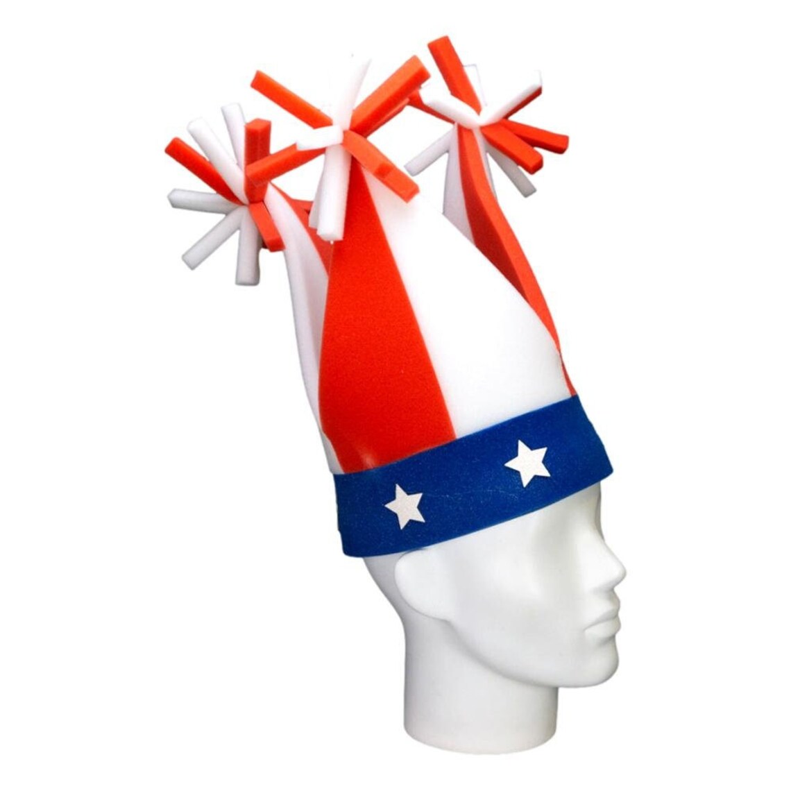 Foam Party Hats Funny Silly Men & Women Patriotic Uncle Sam Etsy