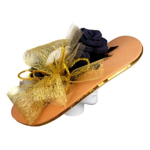 Schuim Feesthoeden Luxe Derby Grote Pamela - Bruid Bruiloft Brede Hoge Hoed - Derby Hoed - Cocktailhoed - Bloemen Pamela