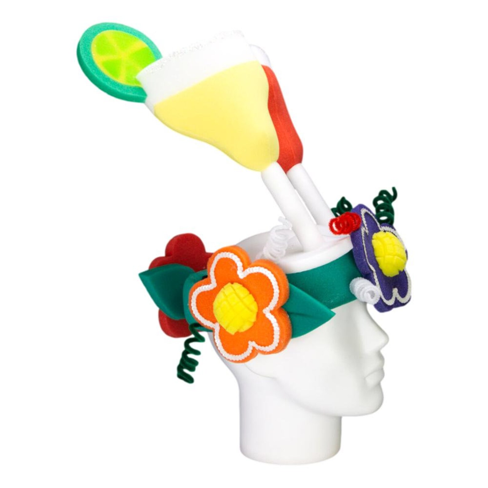 Foam Party Hats Margaritas Hat Margarita Glasses Hat Etsy