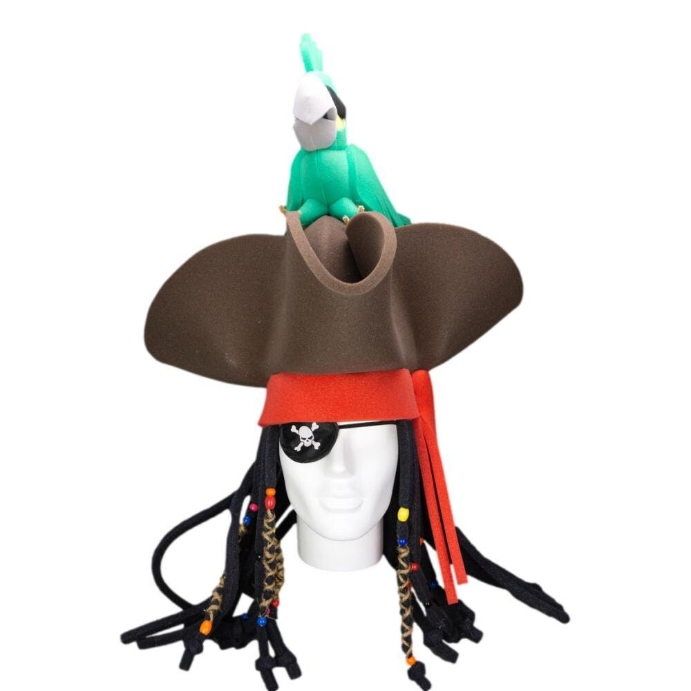 Foam Party Hats Deluxe Pirate Hat 