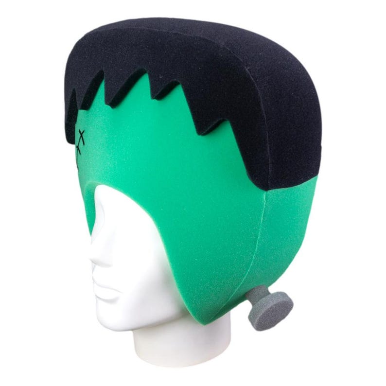 Foam Party Hats Frankenstein Wig - Halloween Decor Hat - Halloween Costume Hat - Halloween Adults and Kids Hat - Happy Halloween Hat -Spooky image 4