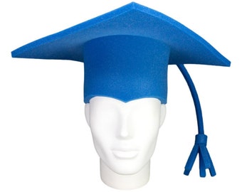 Foam Party Hats Graduation Cap Hat - Graduation Party Dec - Graduation Gift - College Graduation Hat - Class Of 2021 - High School Grad Hat