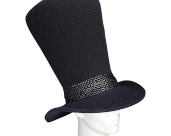 Chapeaux de fête en mousse Black Groom Hat - Chapeau de fête de mariage - Chapeau de fête de fiançailles - Chapeau de marié - Chapeau d’enterrement de vie de garçon