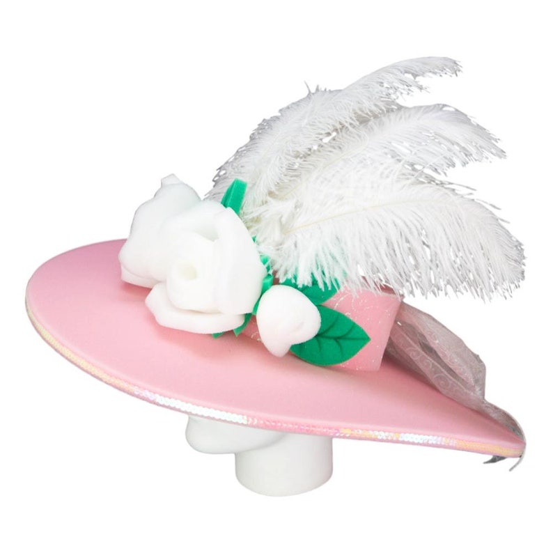 Foam Party Hats Luxurious Bride Wide Brim Hat Bride Wide Etsy