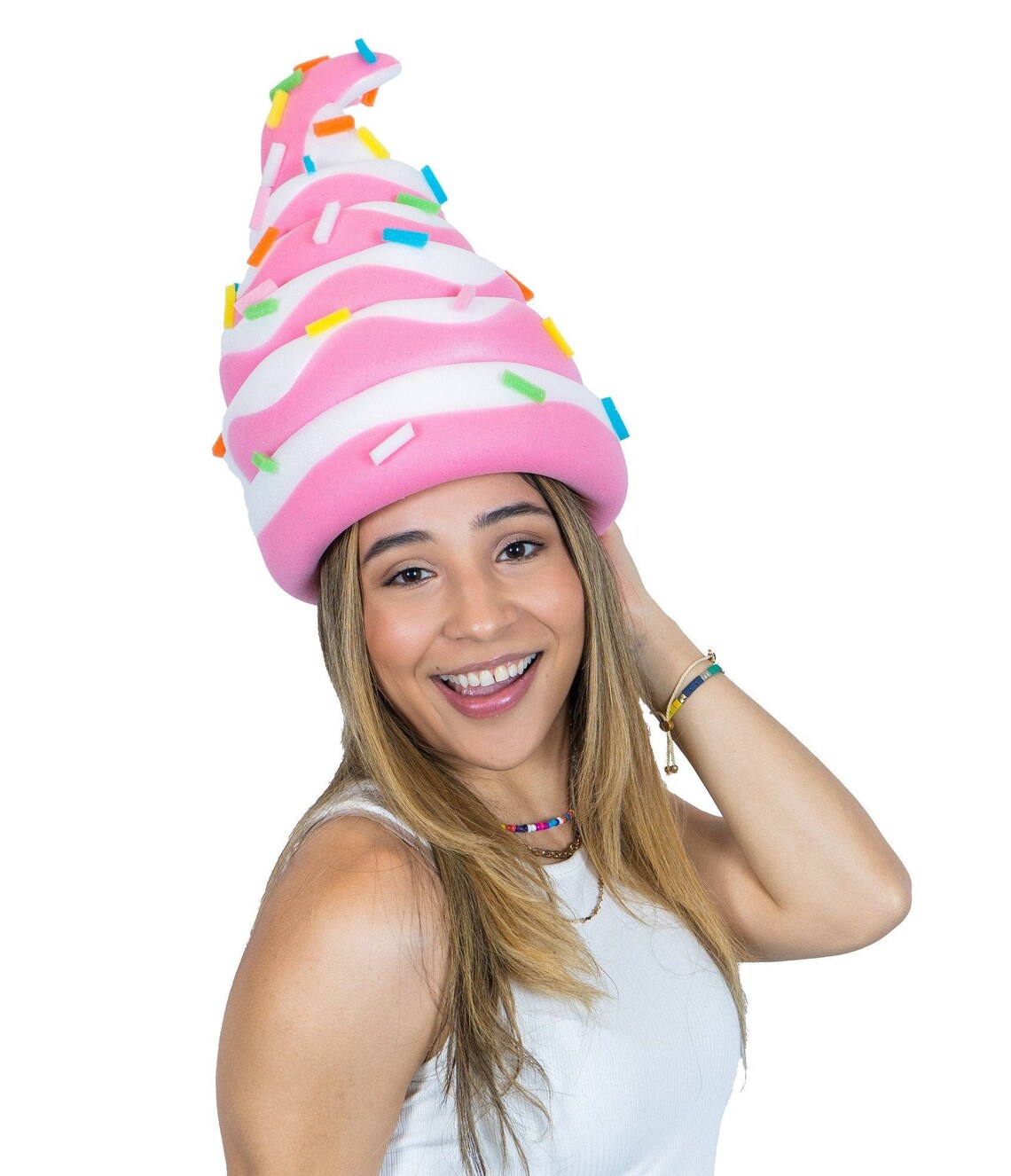 Foam Party Hats Swirl Ice Cream Hat Ice Cream Party Hat Etsy