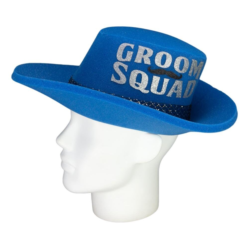 Foam Party Hats Groom Squad Hat 