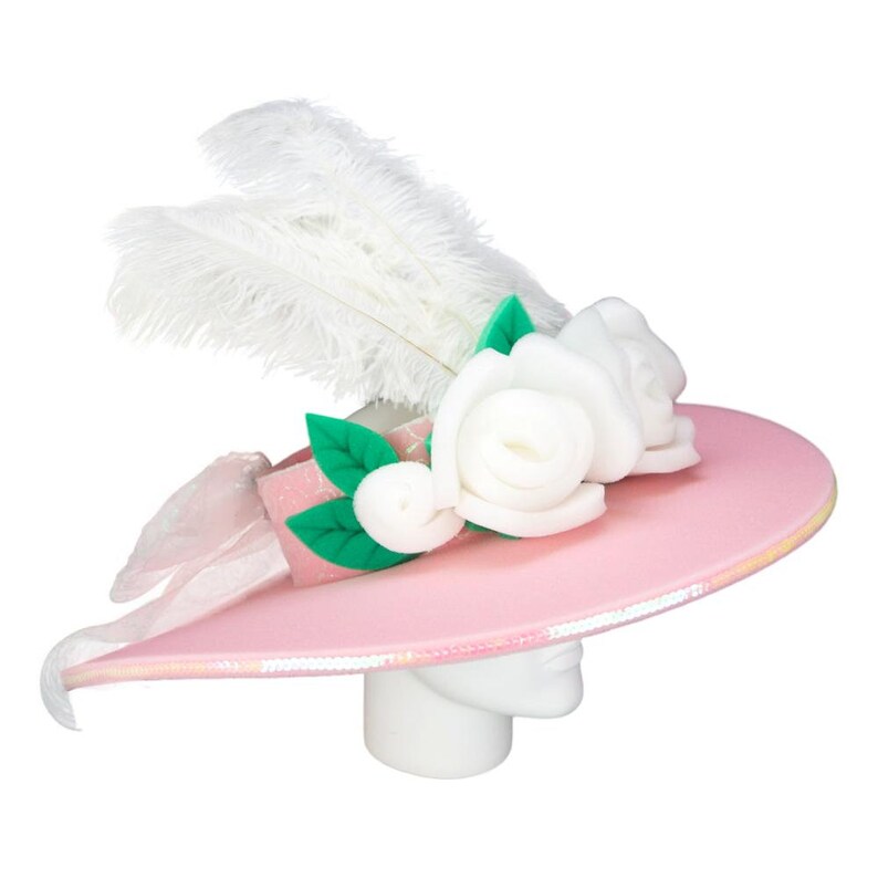 Foam Party Hats Luxurious Bride Wide Brim Hat Bride Wide Etsy