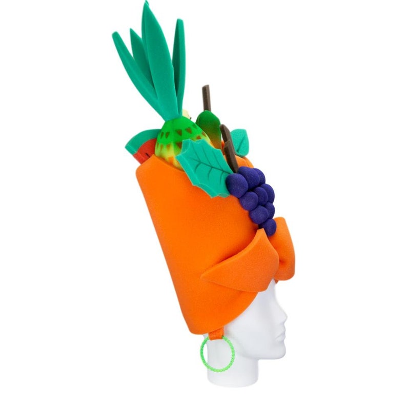 Carmen Miranda Hat Fruit Hat Fruit Turban Head Wrap Fruit Etsy