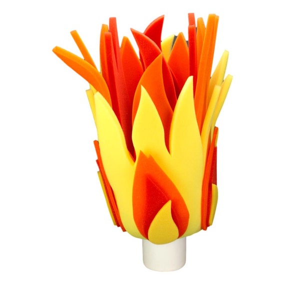Foam Party Hats Foam Flames Wig Anime 