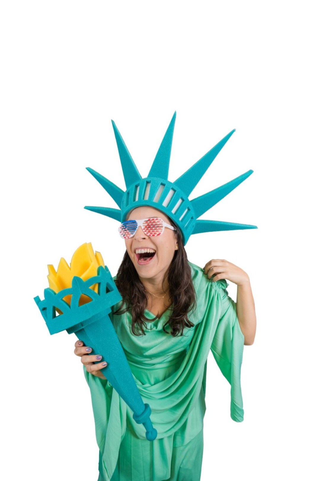 Foam Party Hats Funny Silly Men & Women Patriotic USA Top Crown for