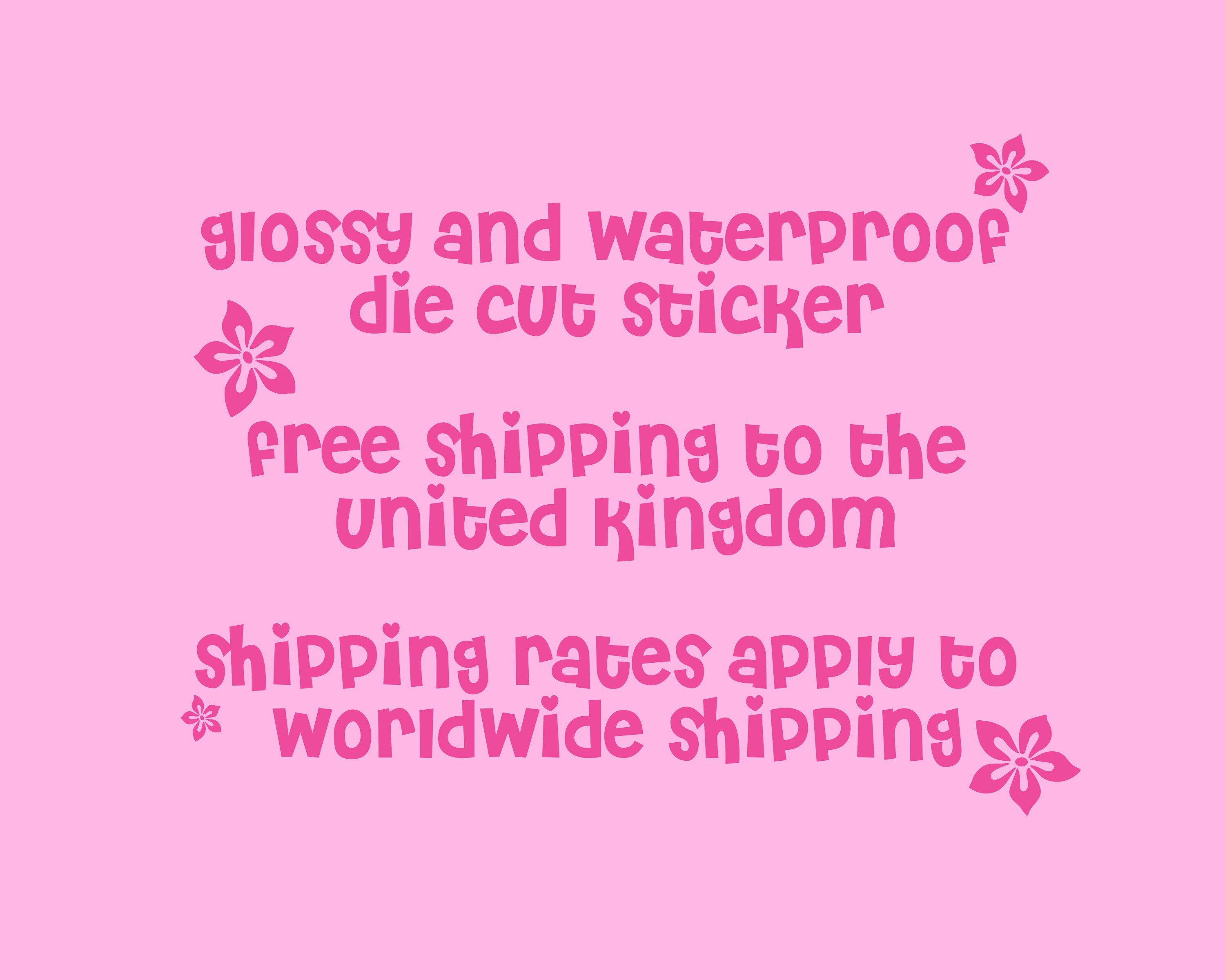 Coconut girl summer sticker glossy &amp; waterproof bright | Etsy