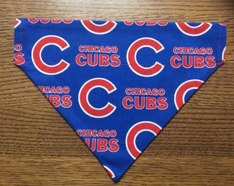 cubs dog scarf