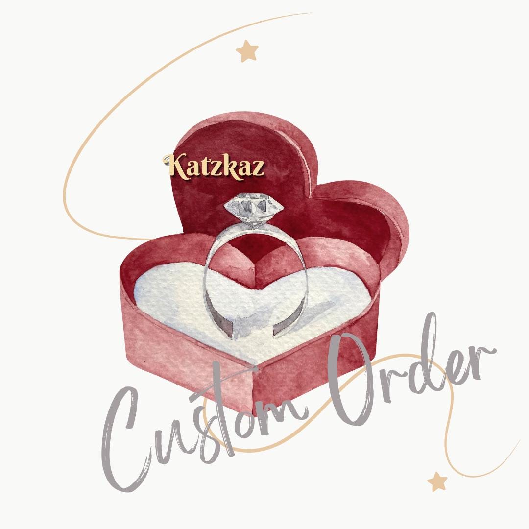 Custom Ring Order Examples Custom Order CAD Design - Custom Jewelry - Engagement Ring / Bespoke ...