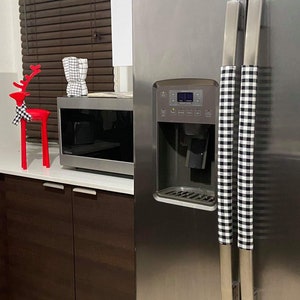 Buffalo Fabric Refrigerator Handle Cover
