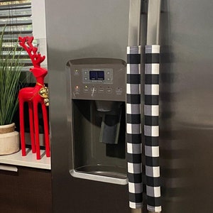 Buffalo Fabric Refrigerator Handle Cover