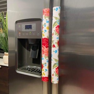 Refrigerate / Stove Handle Covers / Sweet Rose Floral Desing Handle Covers