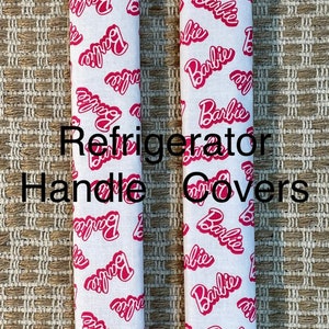 Barbie Style Refrigerator Handle Covers/ Stove Handle Covers