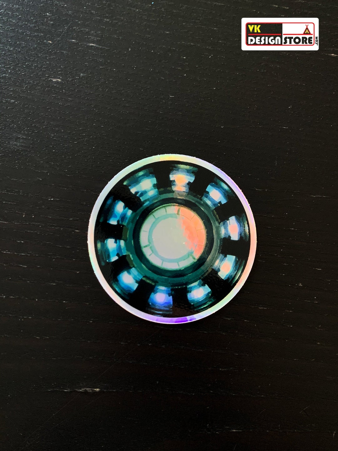 Ironman Heart Holographic Sticker. Laptop Decor. Imac Iphone - Etsy