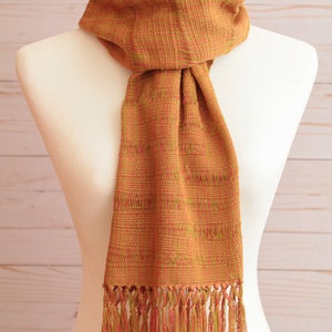 Artisanal Wrap Rebozo Handmade in Mexico Handwoven 100% Cotton Traditional Scarf Mexican Telar Tejido