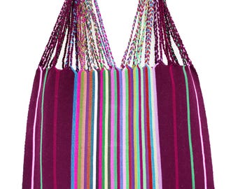 Artisanal Mexican Handbag | Handwoven in Cotton | Authentic
