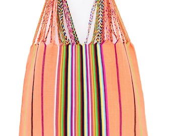 Artisanal Mexican Handbag | Handwoven in Cotton | Authentic
