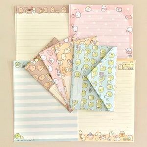 Pacote de amostra de cartas San-X Sumikko Gurashi série 2012 (item raro).