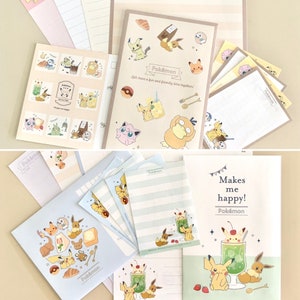 Paquetes de muestra de cartas “Enjoy Tea Time” y “Snack Time” de Pokémon.