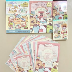 サンエックス すみっコぐらし『ホテルニューすみっコ』2023年11月メモ用紙サンプラーパックです。