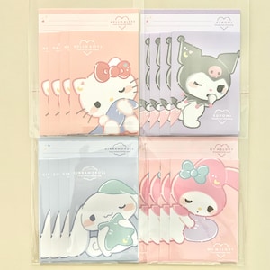 Sanrio 2024 Hello Kitty Kuromi Cinnamoroll My Melody Kawaii Cute Letter Writing Set Sampler Packs.