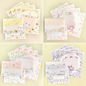 Paquete de muestra de cartas raras de ClothesPin Miki Takei x Sanrio Characters 2022: Pochacco, Cinnamoroll.