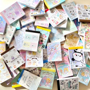 Random 50x Small Memo Sheets Sampler Pack/ Grab Bag.