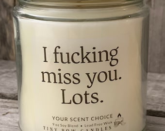 I Fucking Miss You Bitch funny Long Distance Best Friend Forever Bff Mason Jar with Screw Cap and Reusable Drinking Straw Glass 12 Oz