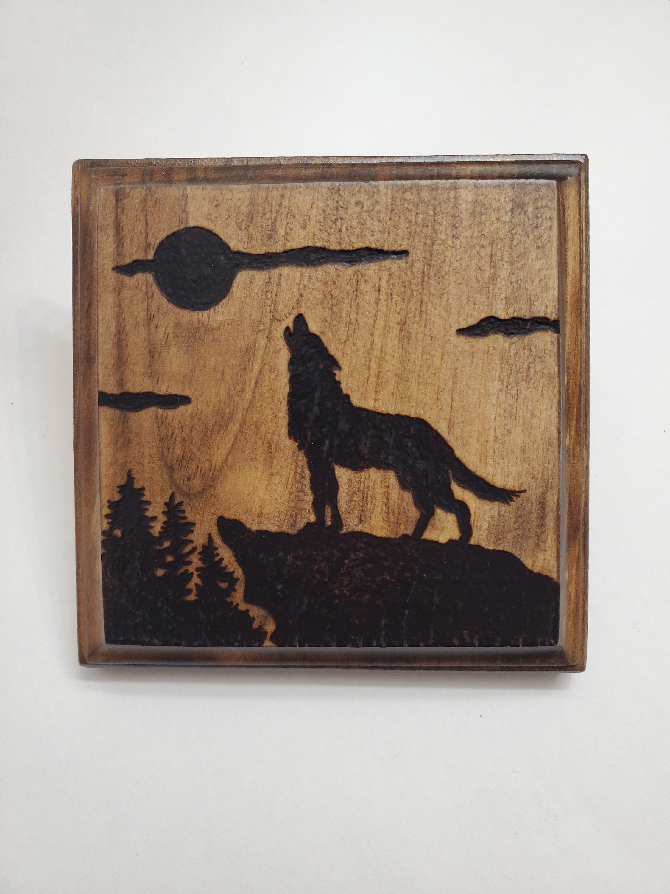 Lumberjack Tools® Wood Burning Stencil - Wolf