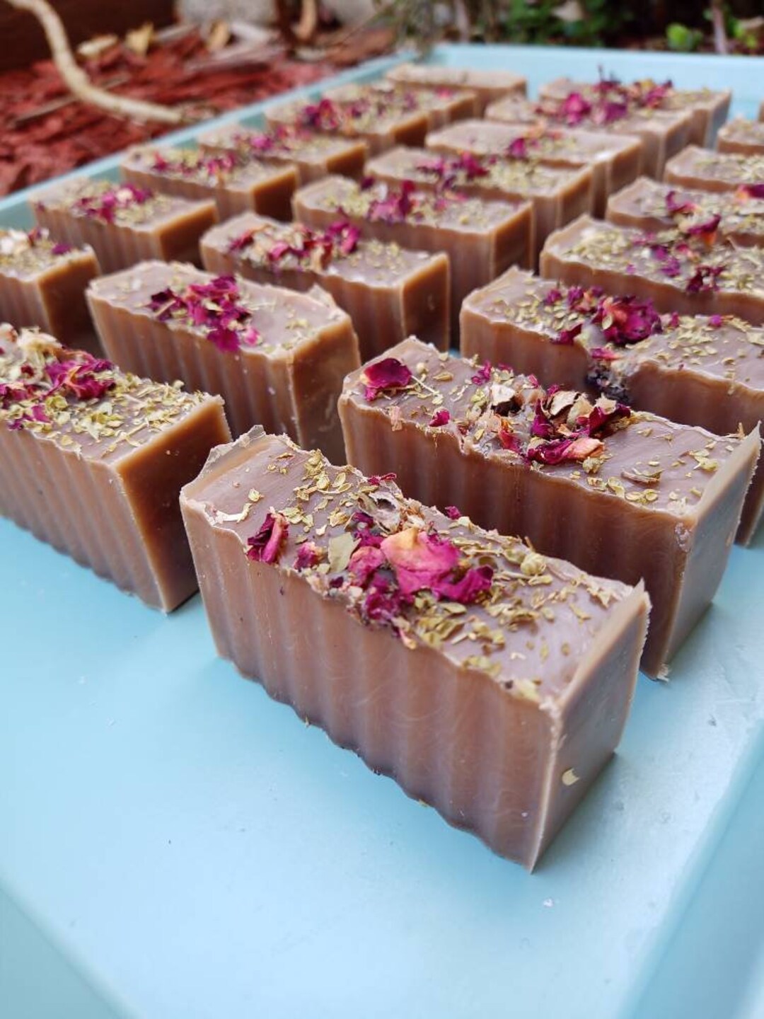 Oregano Rosewater Facial Bar Essential Oil Soap All Natural Etsy