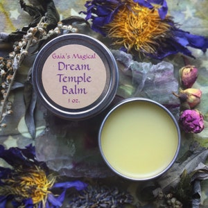 Gaia’s Magical Dream Temple Balm made with Organic Ingredients!!