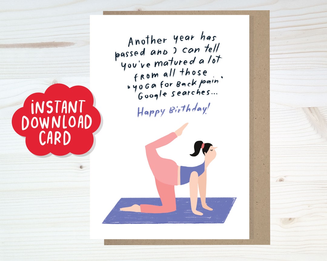 Instant Download Funny Birthday Card for Daughter, Funny Birthday Card ...